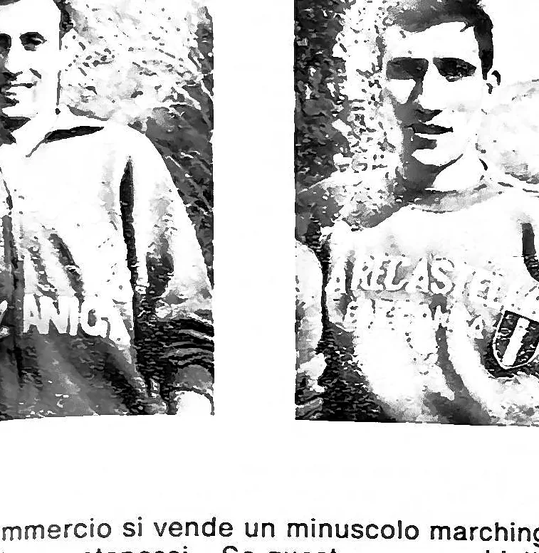 I due atleti Volpi e Bombardieri