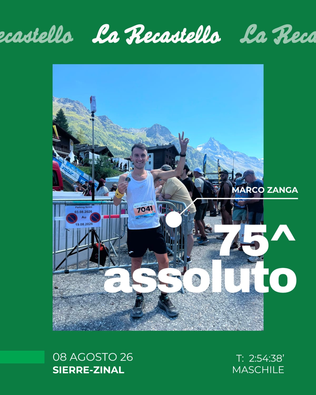 Sierre-Zinal, la corsa dei cinque 4000 (8 agosto)